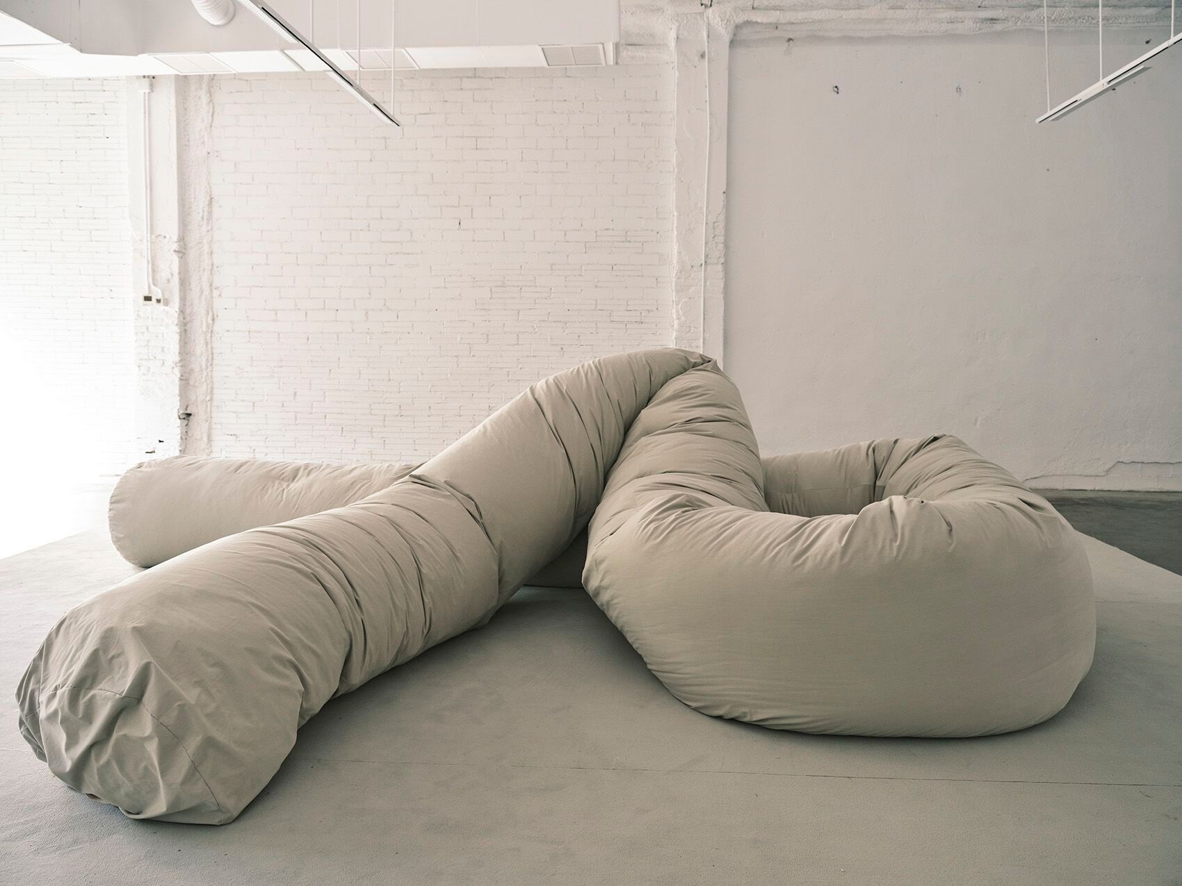 Трансформируемый диван из полиэфирного волокна BD Barcelona SAUSAGE ARCH-00022982 - Вид №25