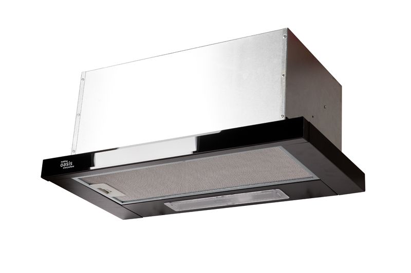 5355962 Вытяжка телескопическая Oasis VT-60BG (P) черный/черный STDN-0116848 - Вид №2