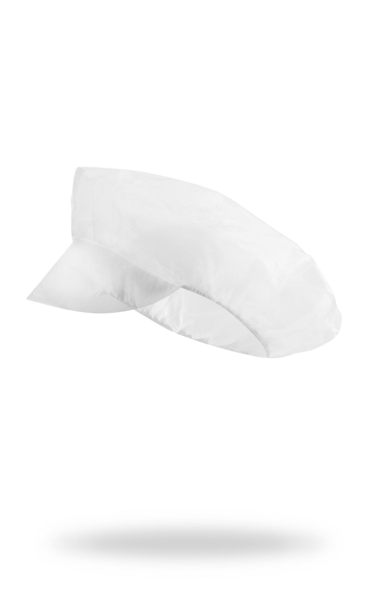 60475 Шапочка-берет с козырьком  Одноразовая одежда размер Спецодежда 