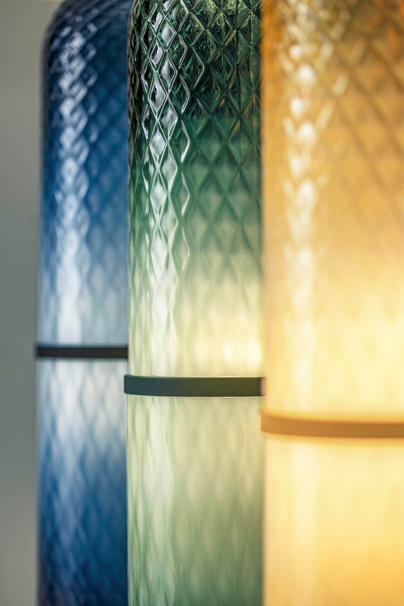 Подвесной светильник ручной работы из дутого стекла Olev Curuba ARCH-00000156 - Вид №1