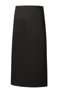 60133 Фартук удлиненный black (черный) HORECA  Одежда для официантов  размер