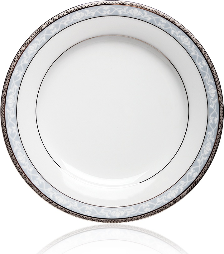 10609576 Noritake Тарелка закусочная Noritake "Хэмпшир,платиновый кант" 21см Фарфор 