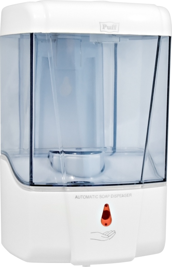 1402.112 Автоматический дозатор для жидкого мыла пластиковый 8180 PUFF 