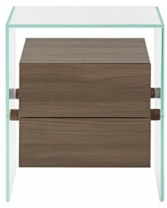 Maiullari Прямоугольная тумбочка с ящиками Encore
