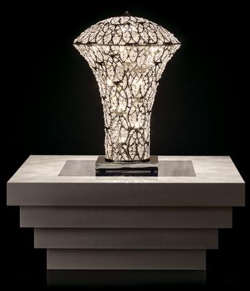 VGnewtrend Настольная лампа с кристаллами Arabesque 7511172.98 - Вид №3