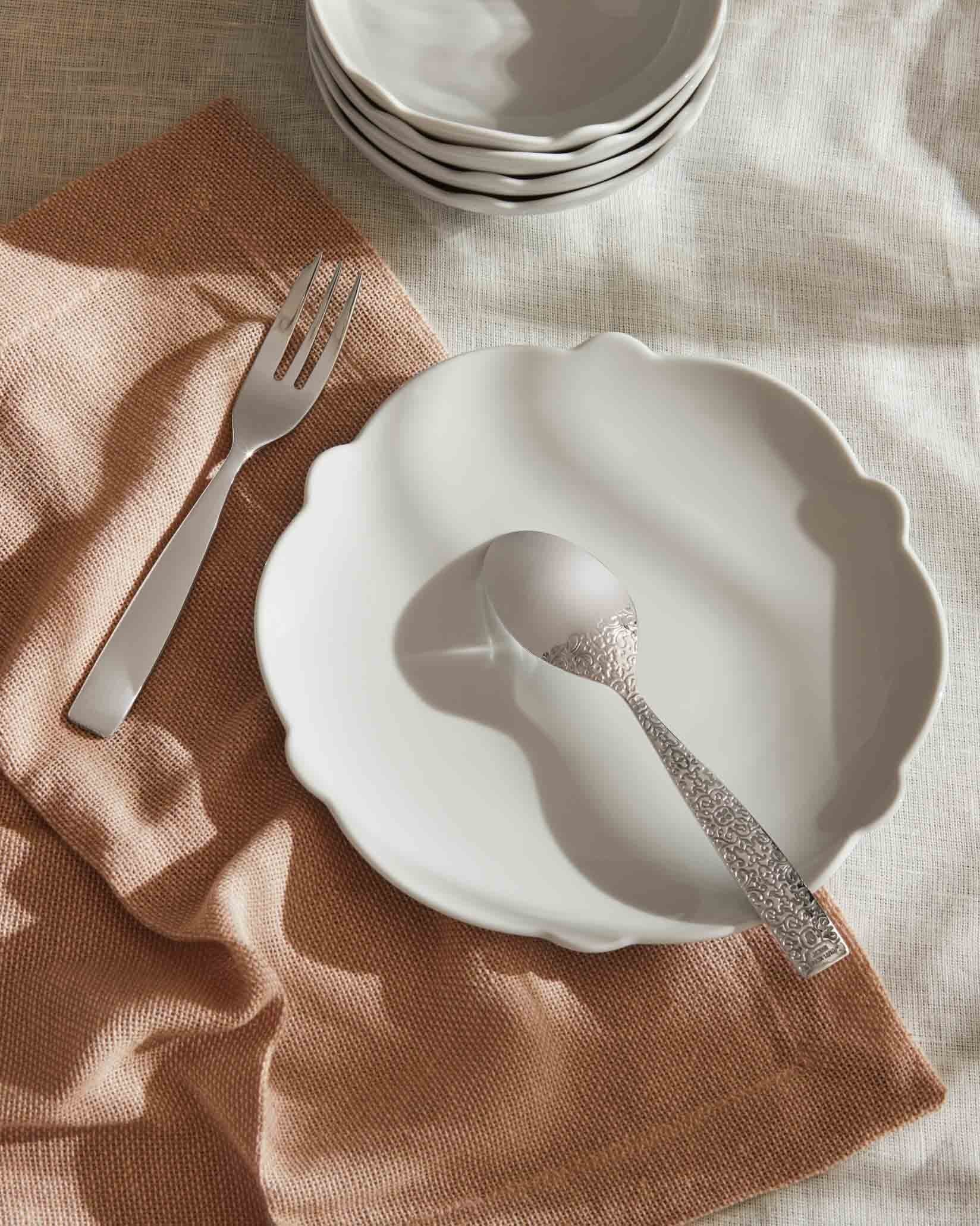 Десертная вилка. 6 частей Alessi Dressed MW03/16 - Вид №1