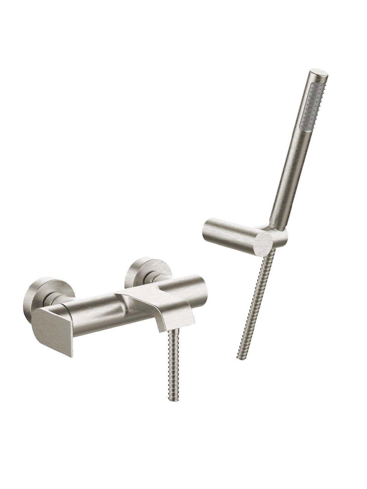 Настенный смеситель для ванны с ручным душем Rubinetterie Frattini Птолемей ARCH-00068297 - Вид №15