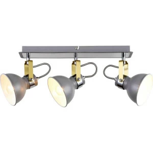 Спот потолочный на 3 лампы темно-серый Norin 2024/06/03C STILFORT NORIN 00-3924655 Серый