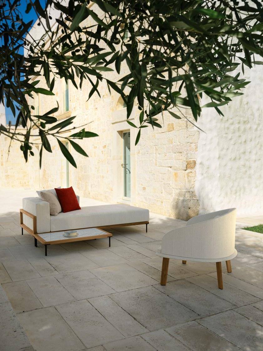 Talenti Садовое кресло со съемным чехлом с подлокотниками Cleo alu sun-id-1382115 - Вид №1