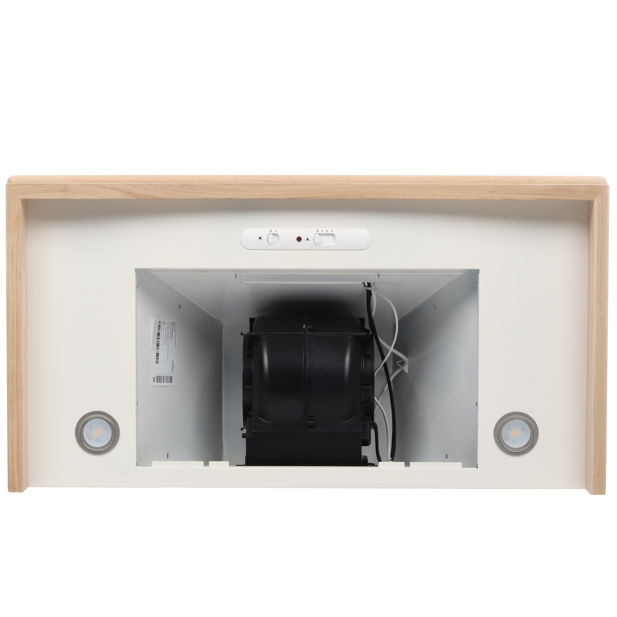 1184233 Вытяжка каминная ELIKOR Вилла 90П-650-П3Д бежевый/бежевый STDN-0047240 - Вид №6