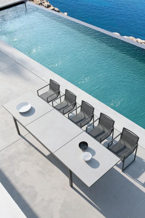 Стул лава текстиль мокка Manutti Latona MNST909 - Вид №2