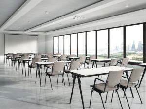 Мягкий штабелируемый стул для конференций