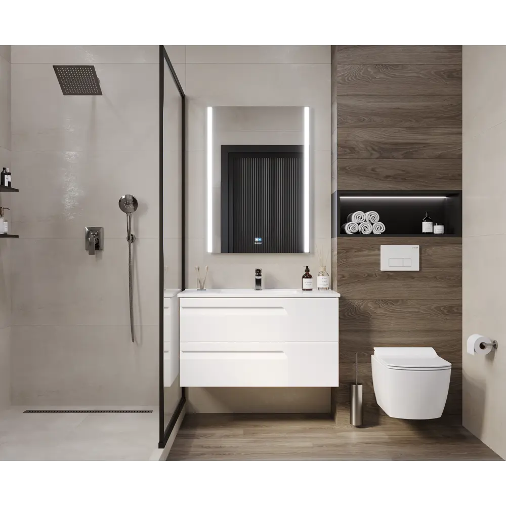 Керамогранит Ceradim Calgary Silver с матовой глазурью 60×120 см 89367347 STLM-0946020 - Вид №3