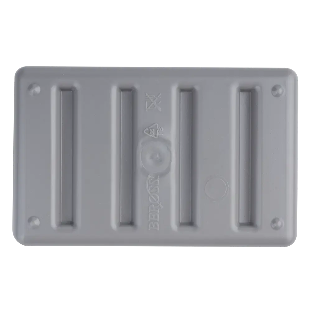 Мыльница BEROSSI Spacy для кускового мыла в дымчато-сером цвете 89377122 STLM-1347373 - Вид №2