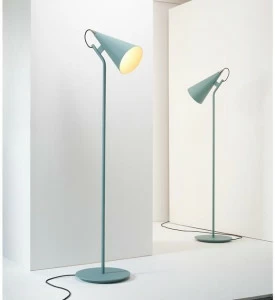 ZAVA Регулируемый светодиодный торшер из железа Jeena