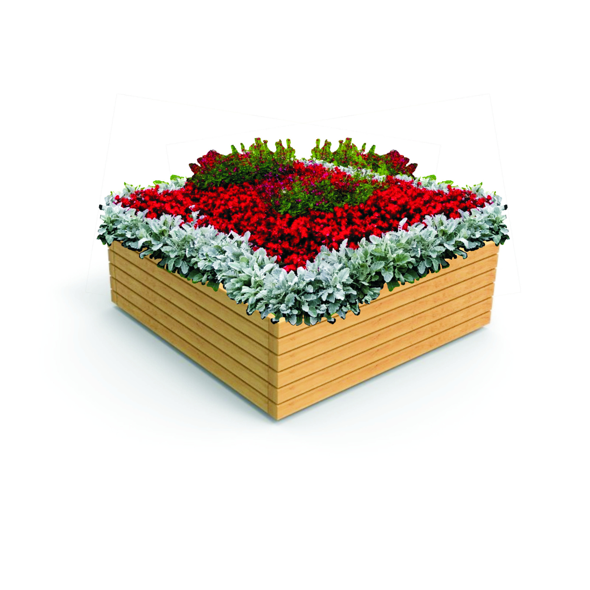 13423 Кашпо ТОРОС Плато, цветочница LAB.Space 