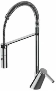 GUGLIELMI Кухонный смеситель, однорычажный, с вытяжным душем Qr semi-pro Fgqr79993