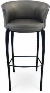 KOKET Кожаный табурет со спинкой Délice