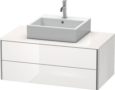 XS491109797 XSquare Тумбочка для подвесной консоли Светло-голубой шелковисто-матовый лак Duravit - Вид №2