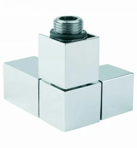 Carlo Poletti V54210MSX Клапан термостатический коаксиальный, правый или левый, с подключением для медной или пластиковой трубы.