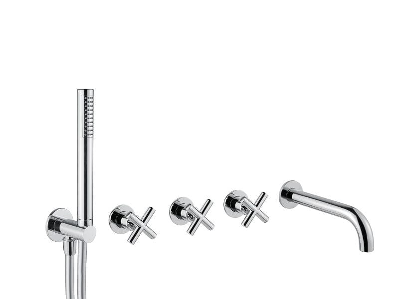 Набор для ванной из хромированной латуни Bugnatese Rodos ARCH-00064032