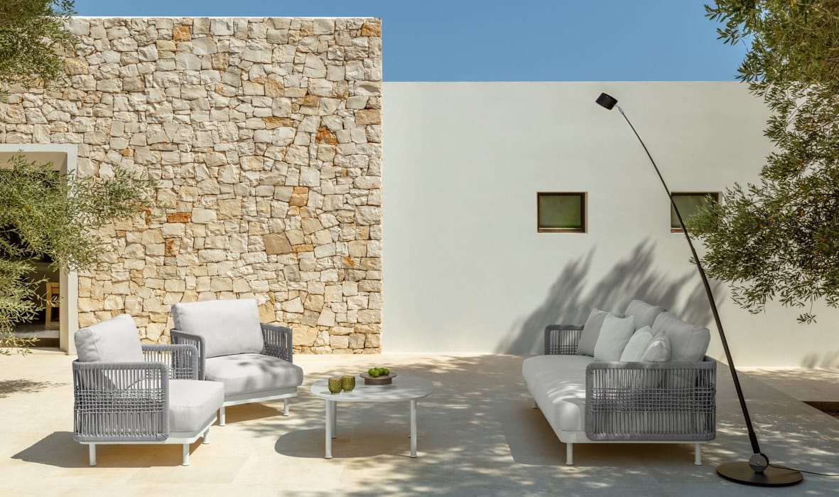 2-местный тканевый диван с веревочной спинкой Talenti Slam / Rope ARCH-00108980 - Вид №2