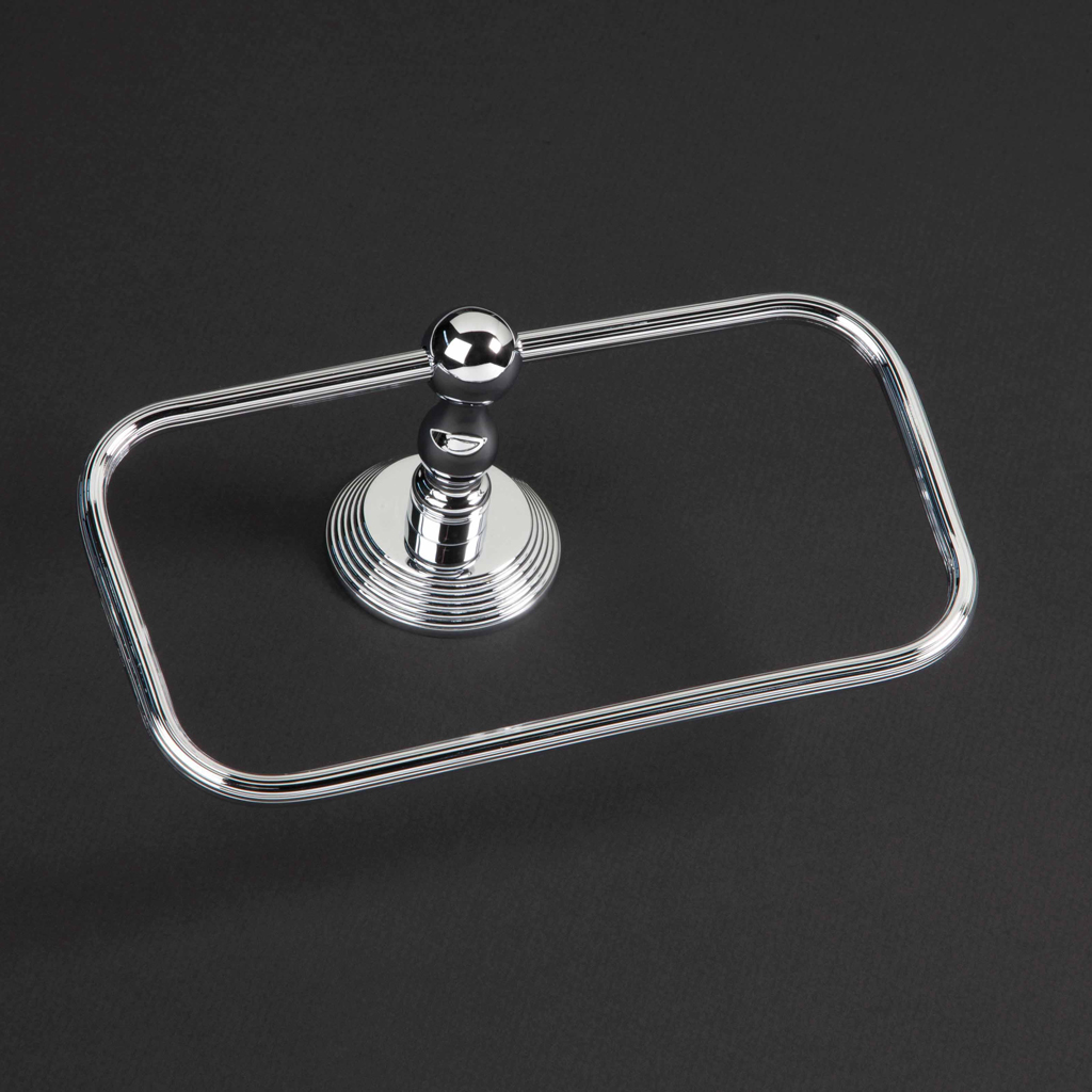 C39-511 C39-511 Держатель для полотенец настенный АЛИЗЕ КАННЕЛЕ Cristal & Bronze ALIZÉ CANNELÉ  - Вид №1