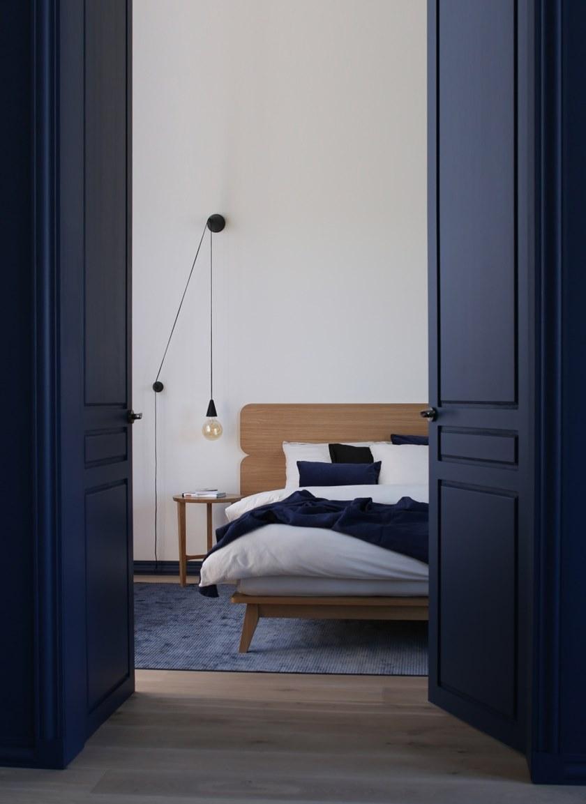 Heavens Двуспальная кровать из лакированного дуба Enzo sun-id-1412944 - Вид №3