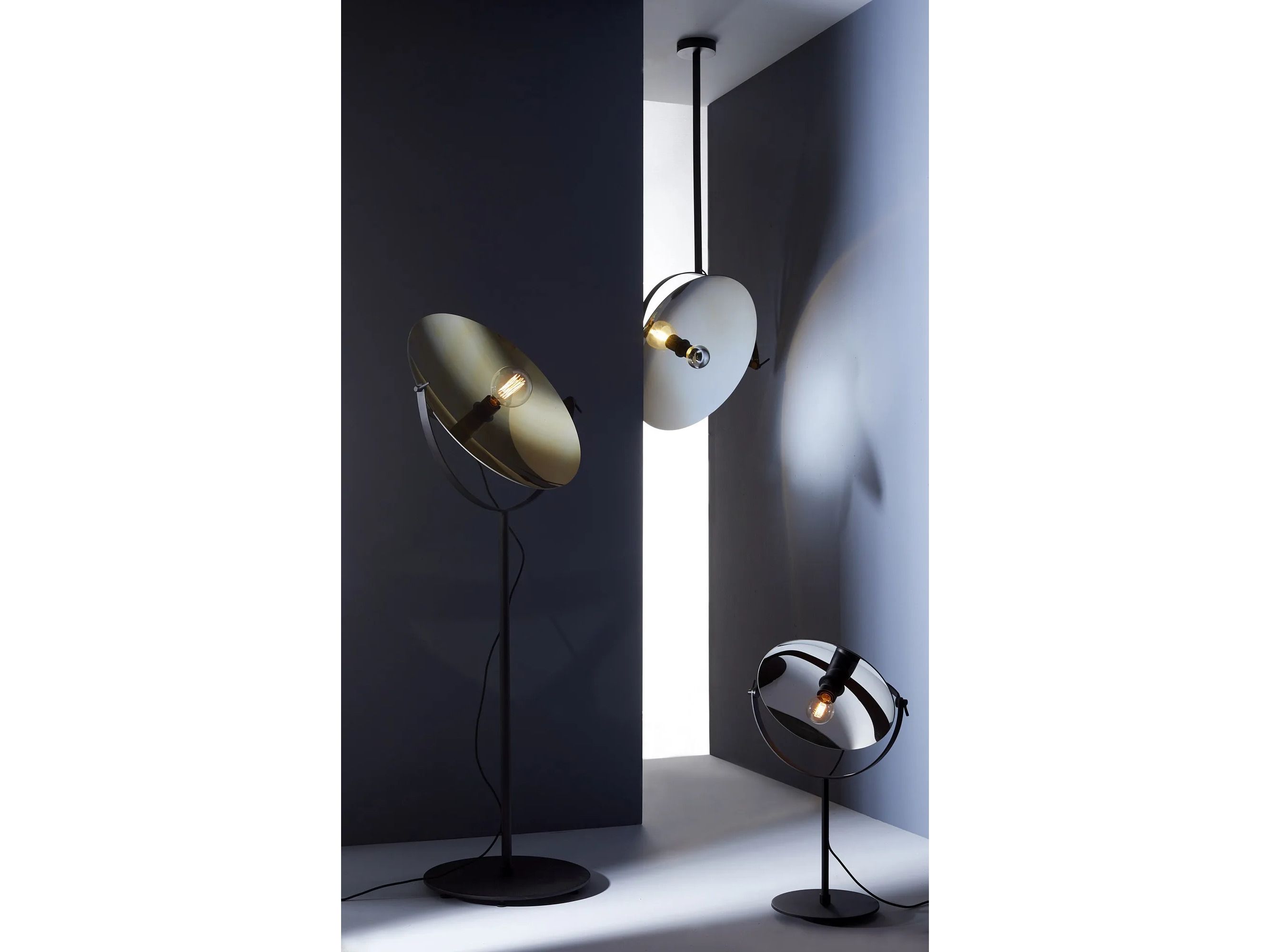 Регулируемая металлическая напольная лампа RADAR INTERIOR Cyclope ARCH-00120898 - Вид №3