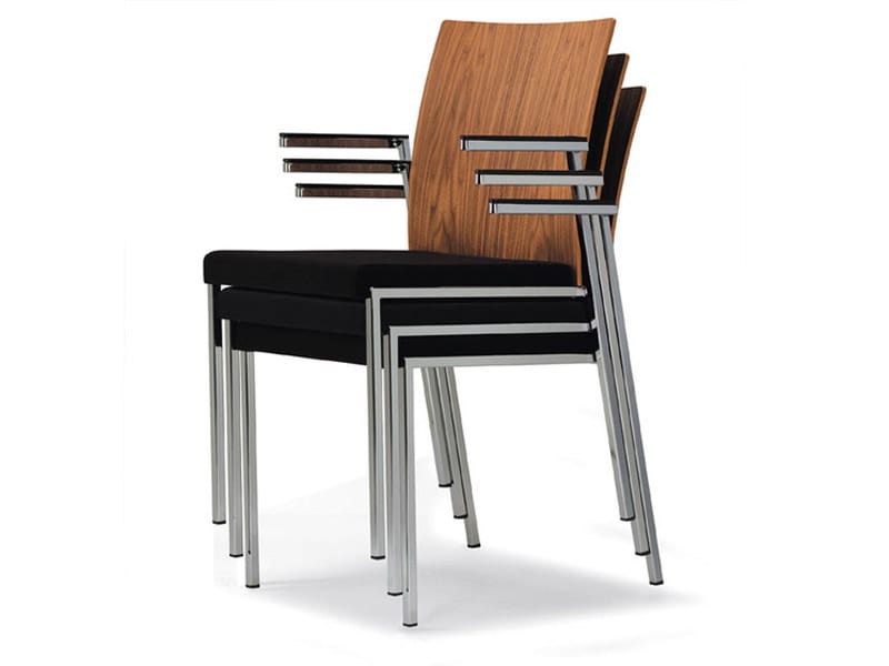 Кожаный стул ожидания Brunner MILANOCLASSIC ARCH-00073947 - Вид №1