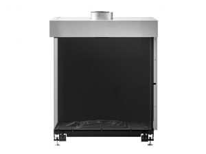 Газовый угловой камин