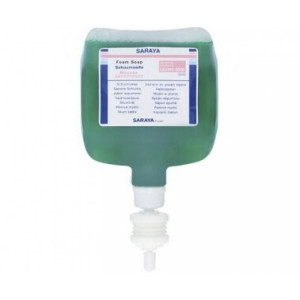 UM-P5 SARAYA СНГ, Россия Пенное мыло в картридже Saraya SARASOFT RF для UD/MD-9000 UM-P5 Без запаха 1200 мл