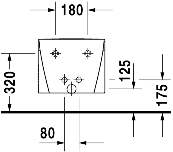 227115..00 Биде подвесное Starck 2 Duravit - Вид №3