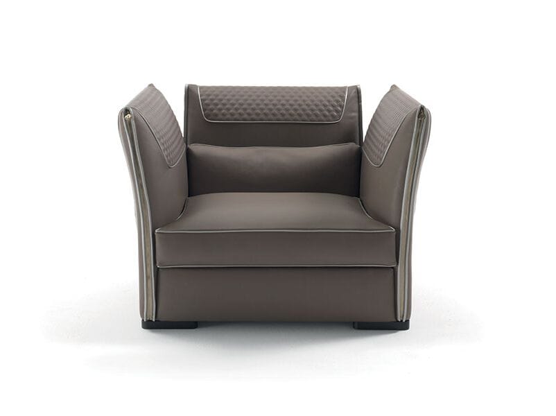 Кожаное кресло Vittoria Frigerio Clivio ARCH-00082030 - Вид №1