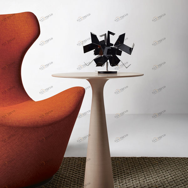 СТОЛИК КОФЕЙНЫЙ ИЗ КАМНЯ LEAF 45Х61 СМ Neutra Design SSL452