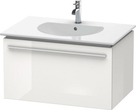 XL606202222 Тумбочка подвесная X-Large #XL6062 800 x 522 мм Белый глянцевый декор Duravit - Вид №2