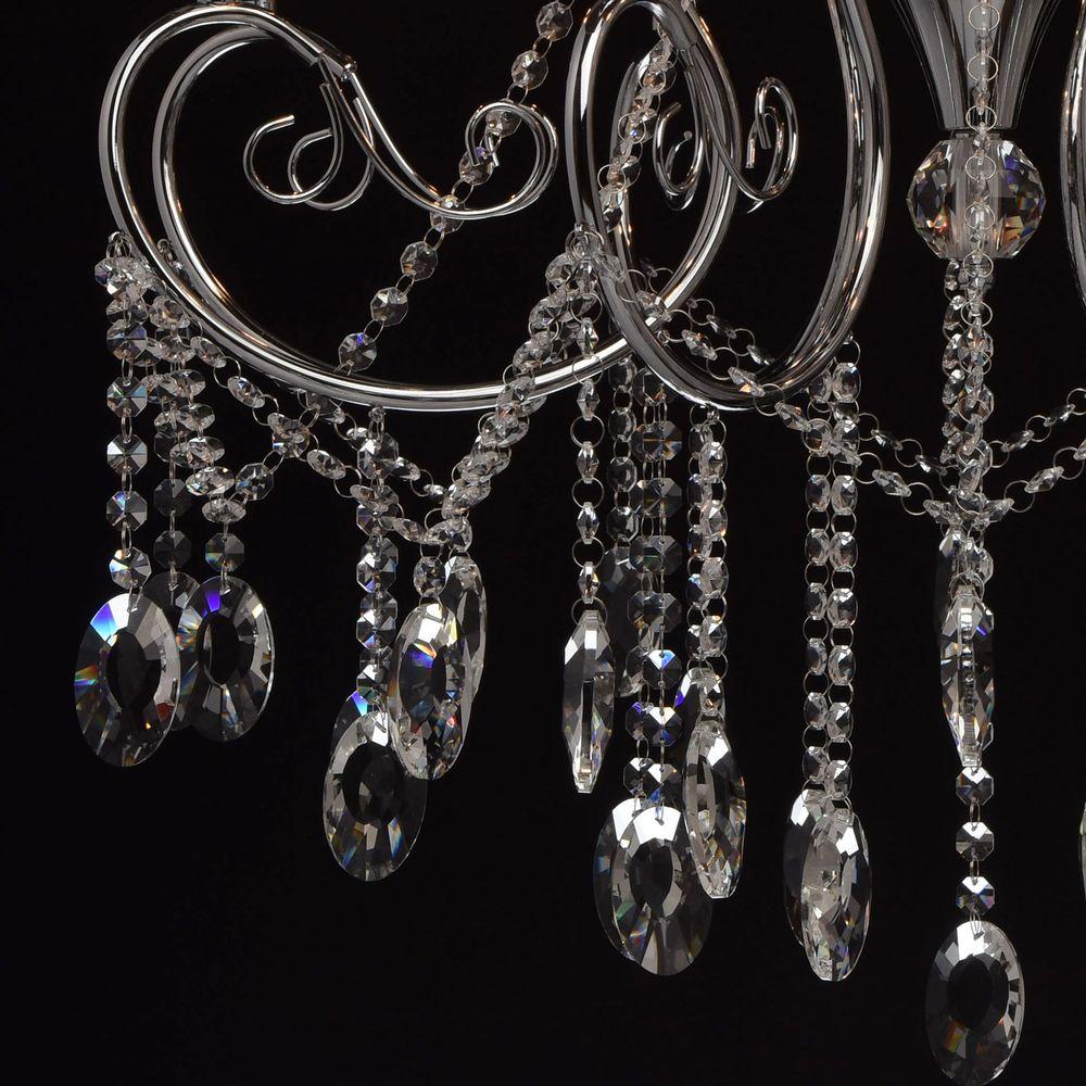 Подвесная люстра MW-Light Адель 4 373011808 MW-LIGHT ДИЗАЙНЕРСКИЕ, АДЕЛЬ 181561 Хром  - Вид №2