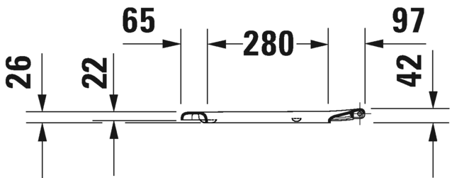 0067390099 Крышка сиденье для унитаза Duravit D-Code - Вид №4