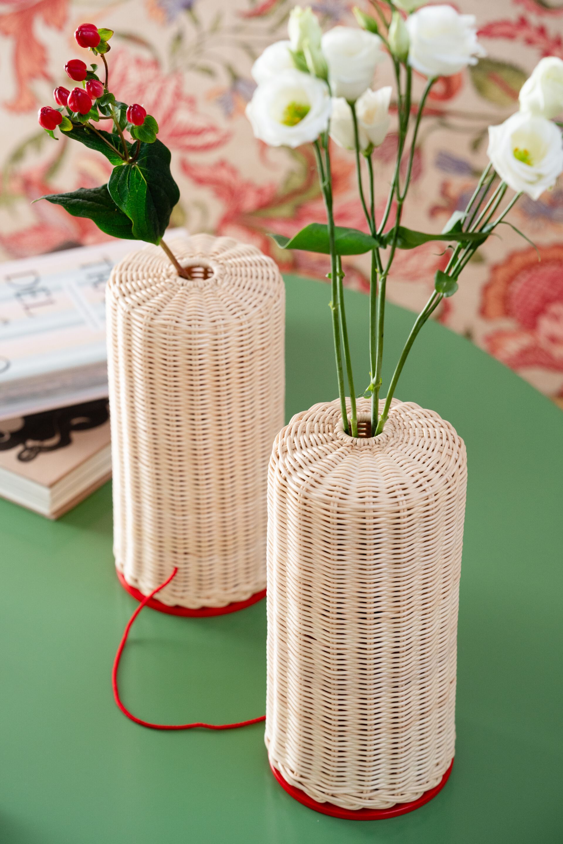 Круглая ваза из медуллина Bottega Intreccio SIMBIOSI ARCH-00082724 - Вид №4