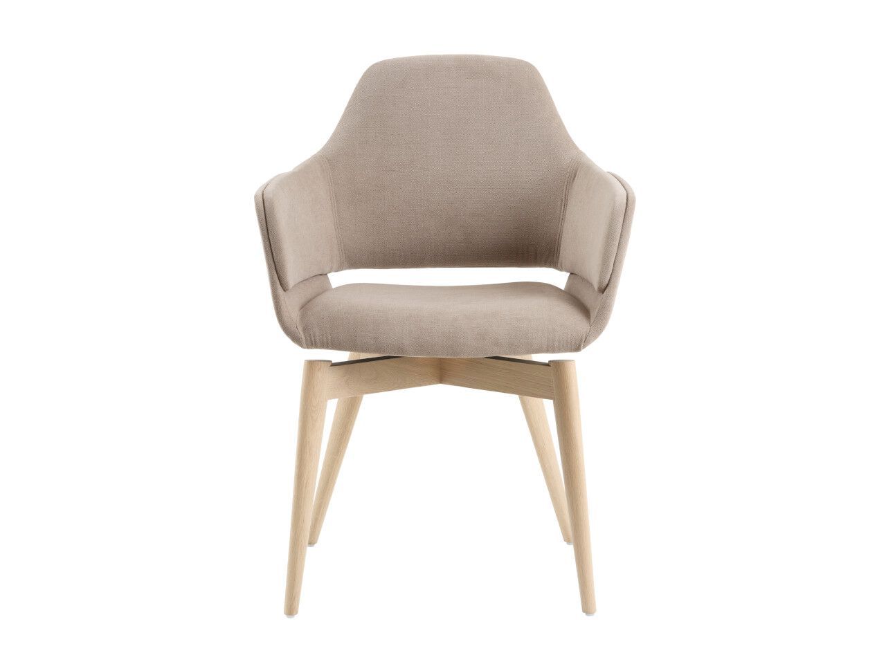 Мягкий стул из ткани без подлокотников Mobitec Lotus ARCH-00054260 - Вид №1