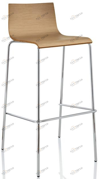 ALMA DESIGN Штабелируемый табурет из стали и дерева Anouk sun-id-1423085