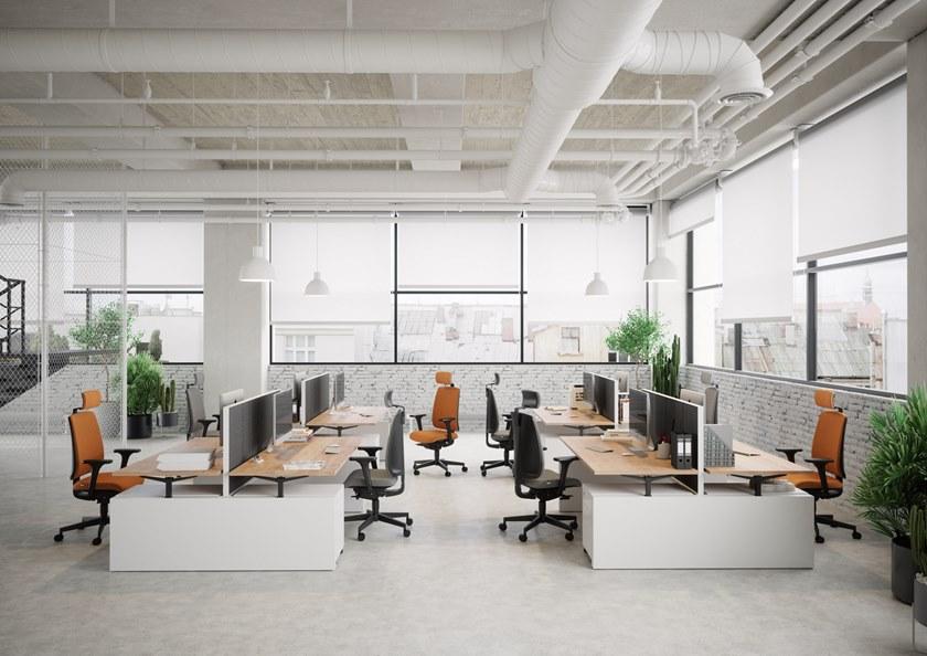 LD Seating Регулируемое по высоте офисное кресло из ткани с 5 спицами Leaf 500-sys - Вид №4