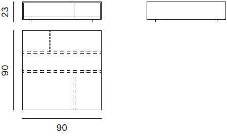Novamobili Моноблочный журнальный столик Details sun-id-1457383 - Вид №3