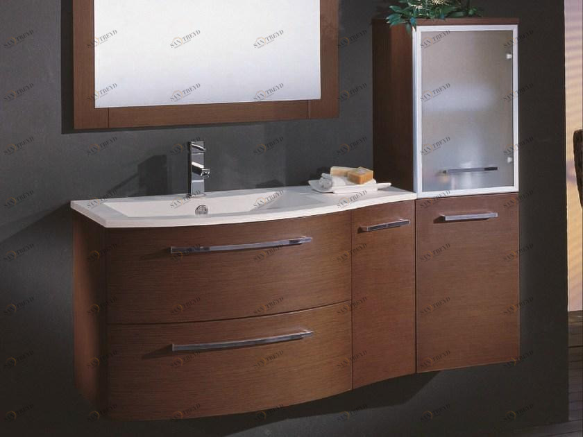 Mobiltesino Тумба под умывальник с ящиками Formula elite F128