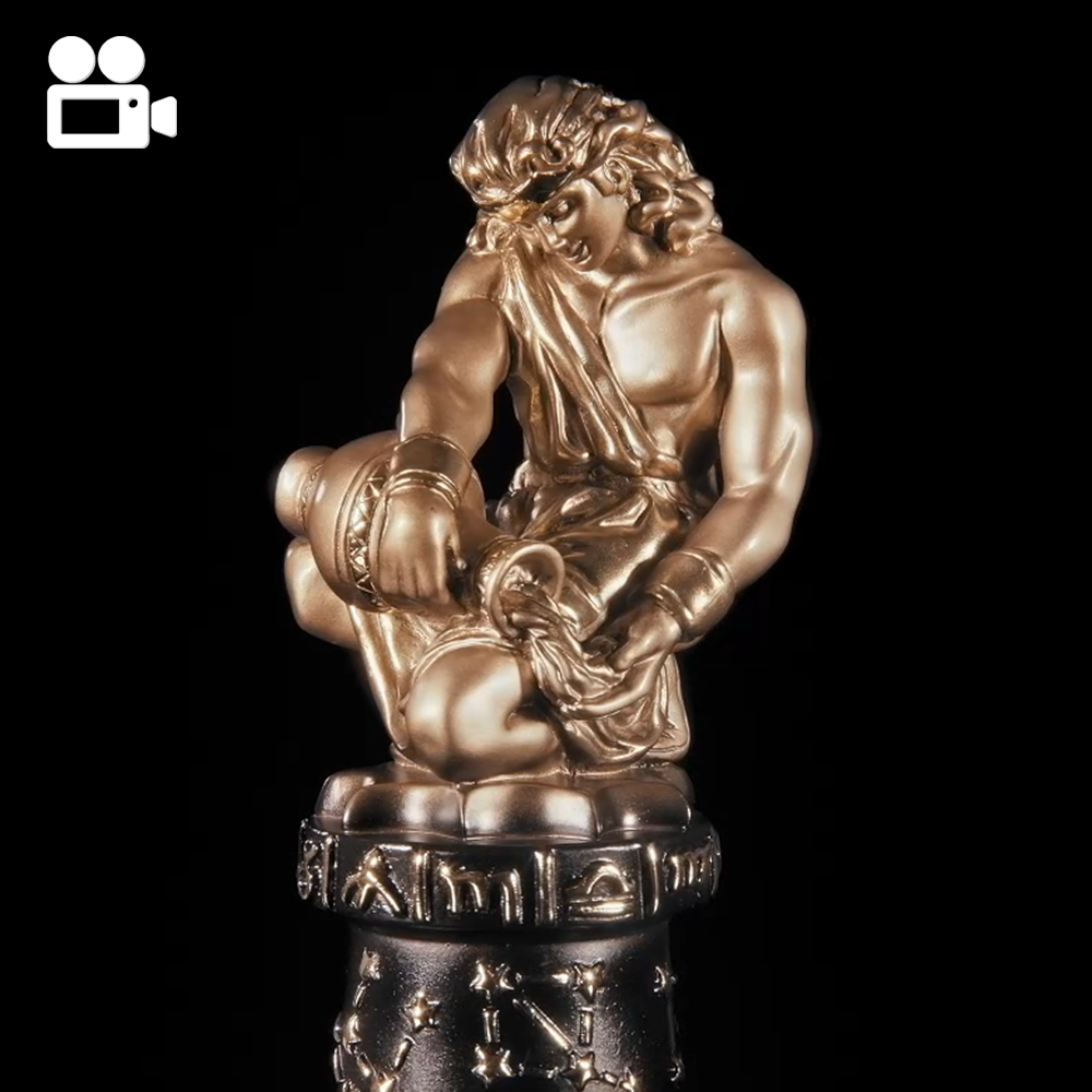 22003 Статуэтка Знак зодиака Водолей (21.01-19.02) BOGACHO 4627138191378