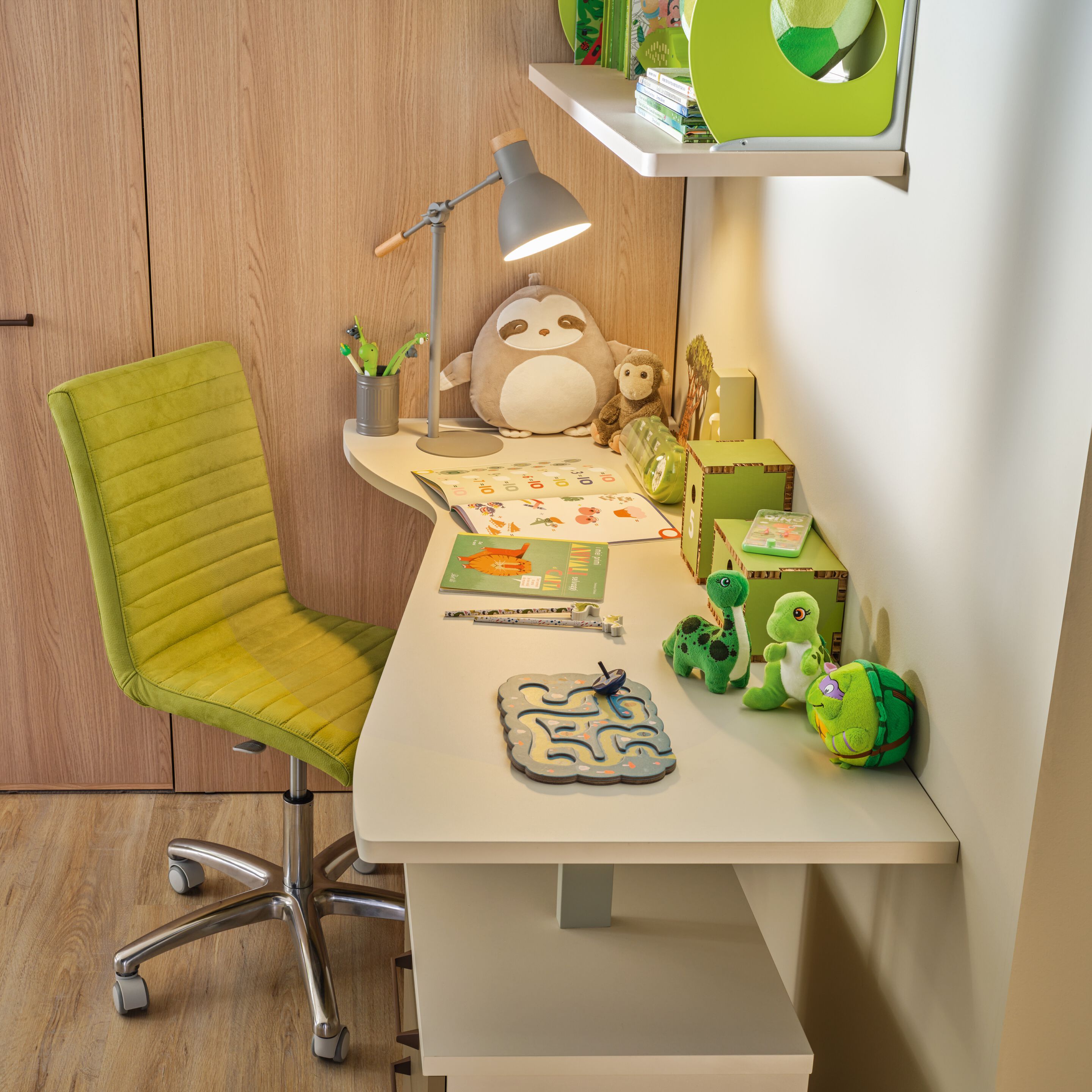 Спальня на палубе с гардеробной и мягкой кроватью Moretti Compact KC424 ARCH-00006811 - Вид №6