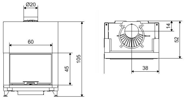 RÜEGG Дровяной стальной камин Flex line sun-id-1368846 - Вид №18
