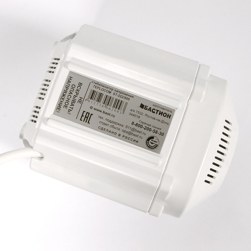 Стабилизатор сетевого напряжения TEPLOCOM БАСТИОН ST 222/500 145-260 В TEPLOCOMST222500 - Вид №2