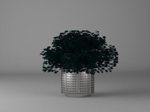 Плантатор из оцинкованного листа