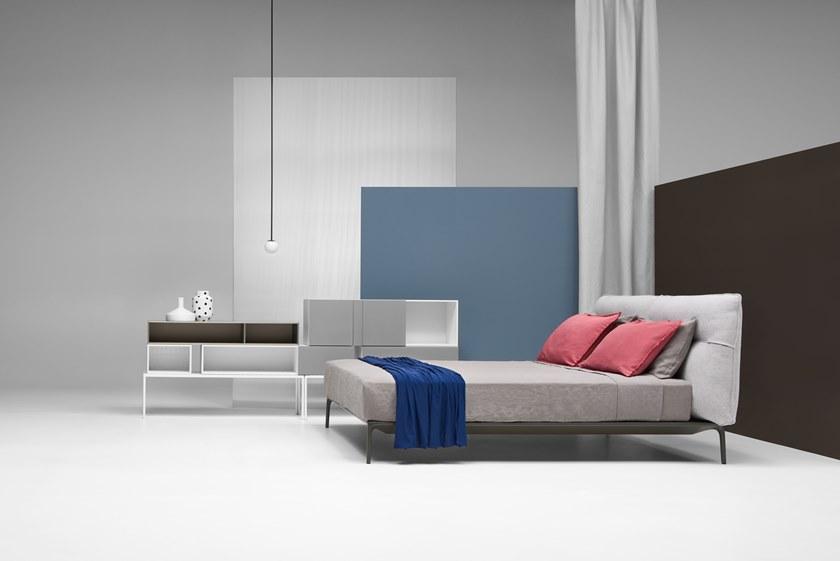 MDF Italia Двуспальная кровать с мягким изголовьем Yale sun-id-1439154 - Вид №5